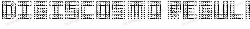 DigisCosmo Regular字体转换